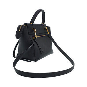 Celine Body Bag Leather Calfskin Bum Belt Grained